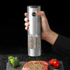 PureMama Spice: Electric Salt & Pepper Grinder – Adjustable, Refillable, Battery-Powered Kitchen Ease for Moms!