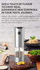 PureMama Spice: Electric Salt & Pepper Grinder – Adjustable, Refillable, Battery-Powered Kitchen Ease for Moms!