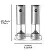 PureMama Spice: Electric Salt & Pepper Grinder – Adjustable, Refillable, Battery-Powered Kitchen Ease for Moms!