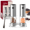 PureMama Spice: Electric Salt & Pepper Grinder – Adjustable, Refillable, Battery-Powered Kitchen Ease for Moms!