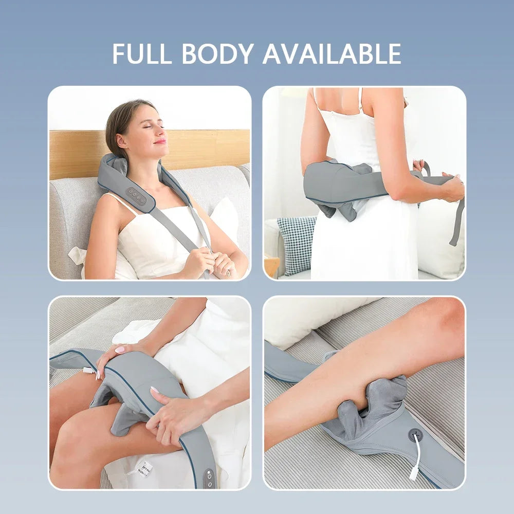 Wireless Neck Back Shoulder Massager