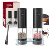 PureMama Spice: Electric Salt & Pepper Grinder – Adjustable, Refillable, Battery-Powered Kitchen Ease for Moms!