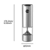 PureMama Spice: Electric Salt & Pepper Grinder – Adjustable, Refillable, Battery-Powered Kitchen Ease for Moms!
