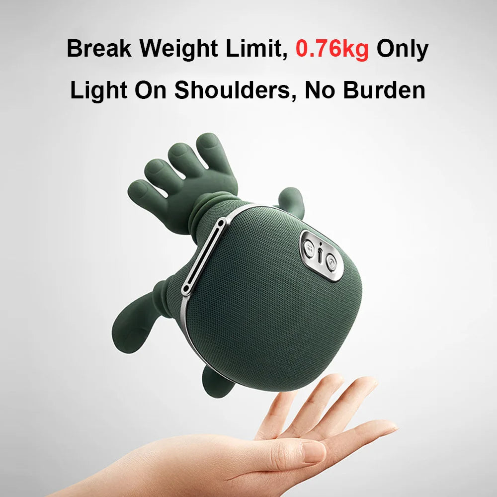 3D Shiatsu Deep-Kneading Neck Massager – Melt Away Mom’s Tension & Stress in Moments!