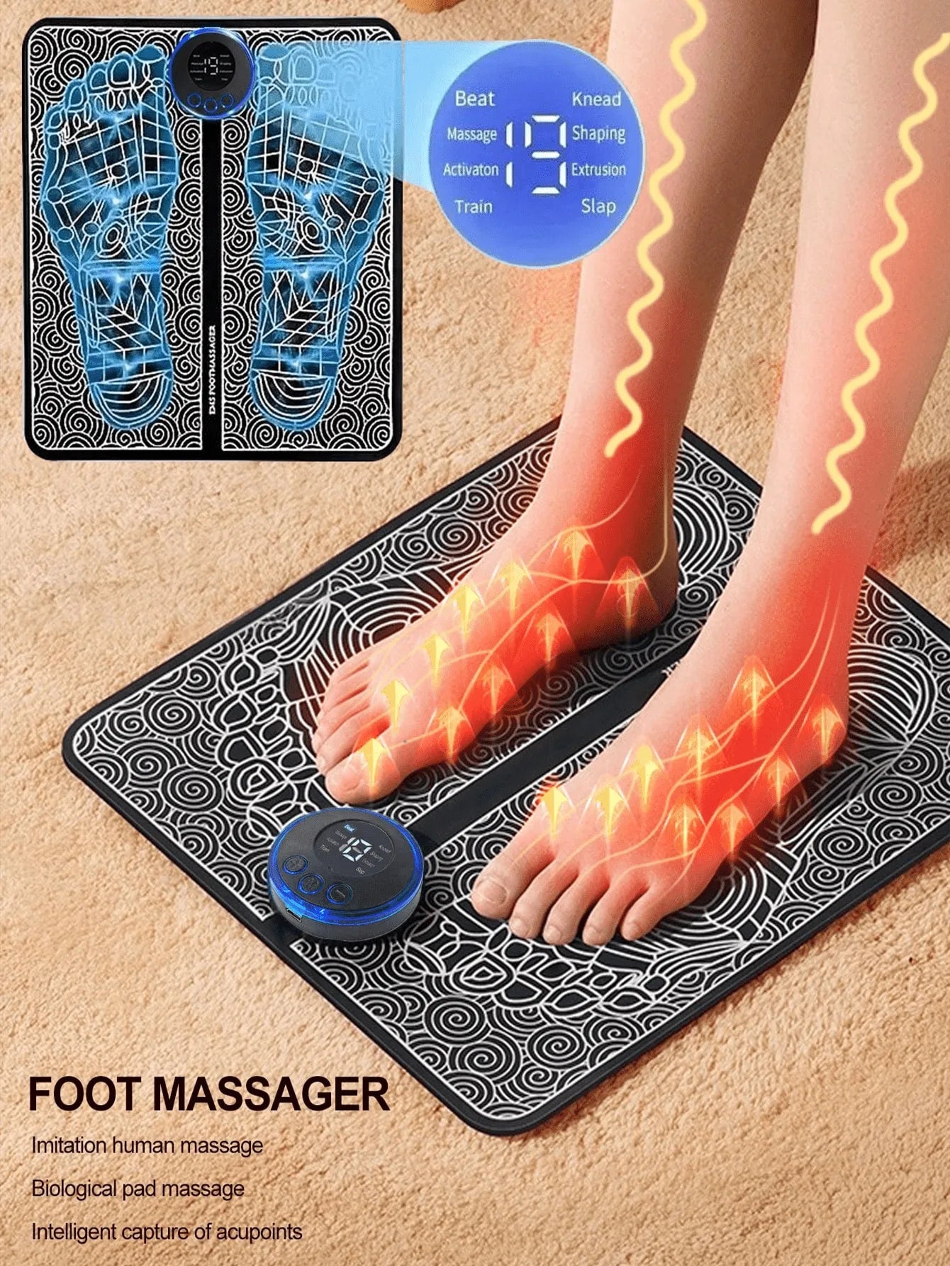 Relieves foot fatigue and soreness Therapy pad